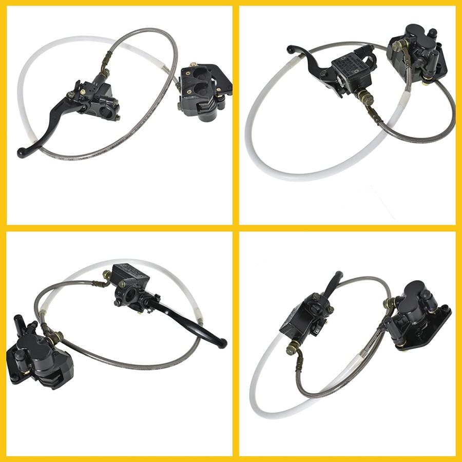 【並行輸入品】waltyotur Motorcycle Front Hydraulic Brake Caliper Master Cylinder A