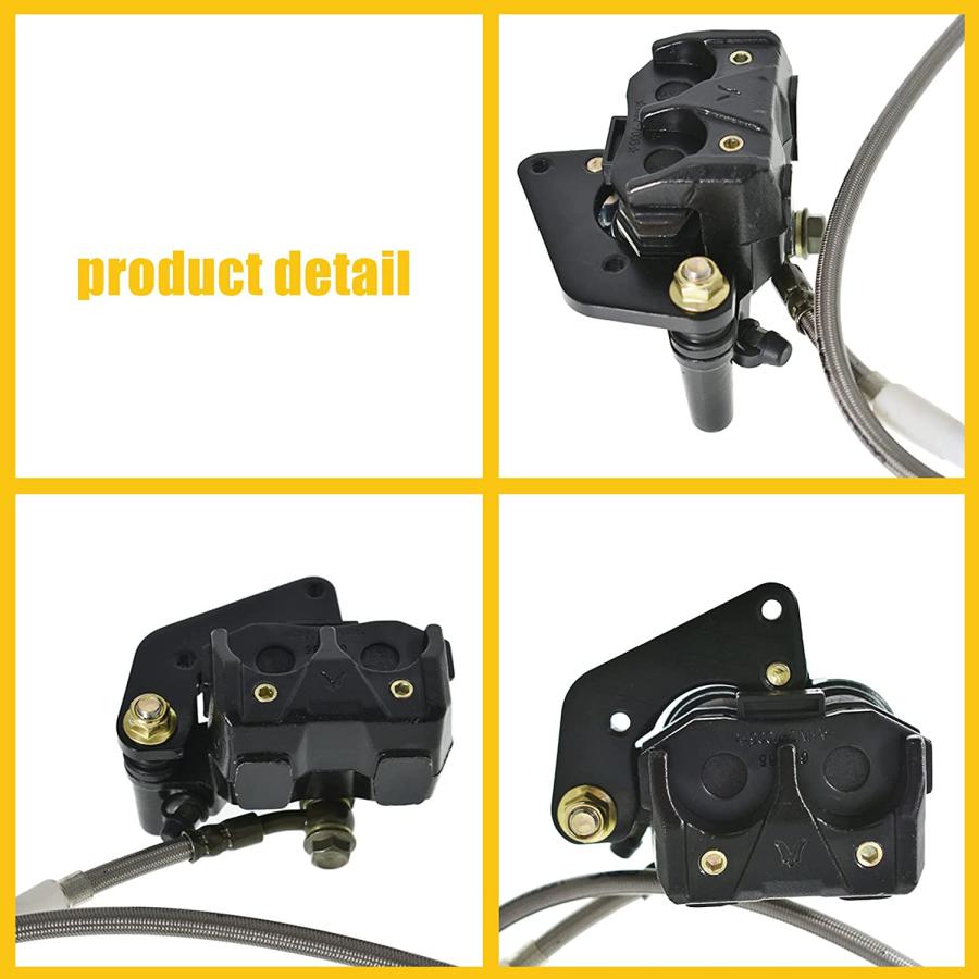 【並行輸入品】waltyotur Motorcycle Front Hydraulic Brake Caliper Master Cylinder A