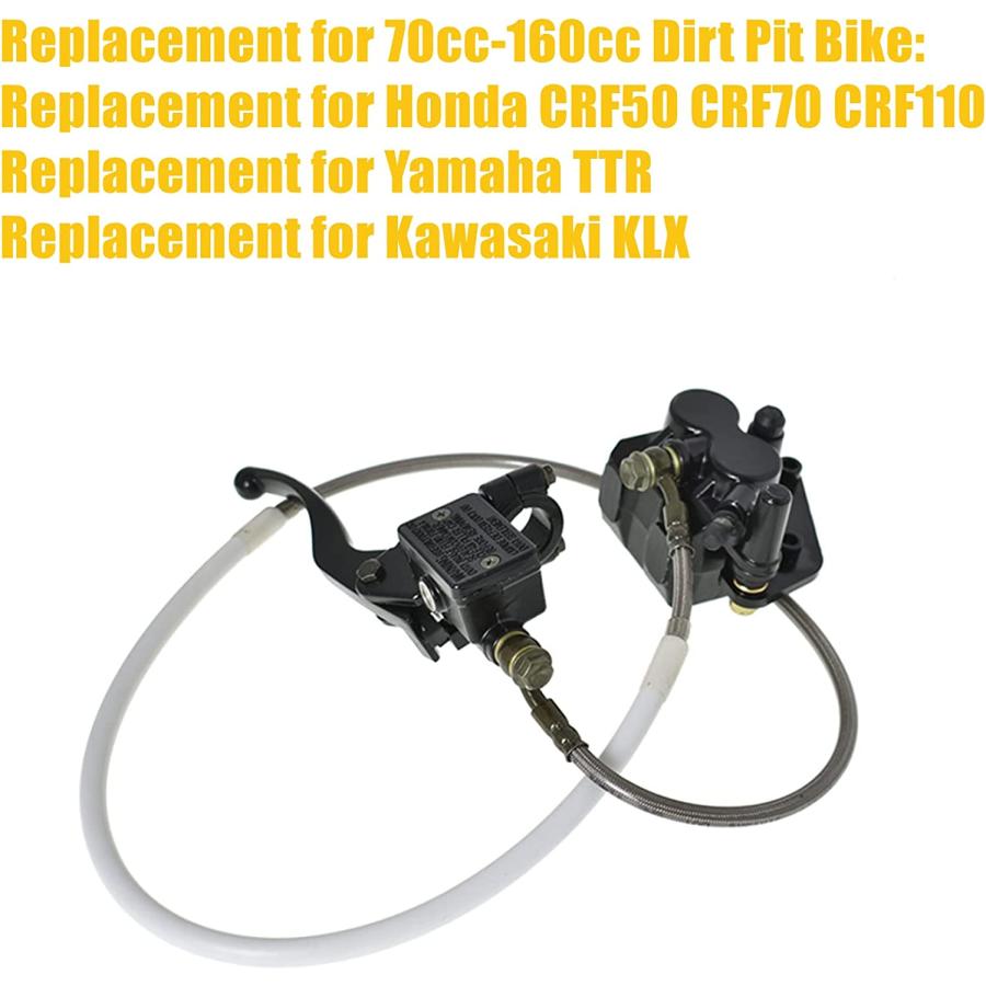 【並行輸入品】waltyotur Motorcycle Front Hydraulic Brake Caliper Master Cylinder A