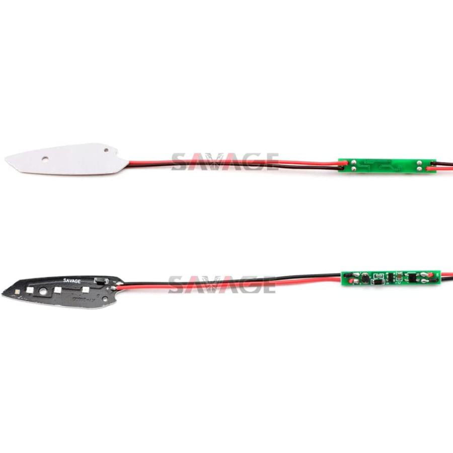 【並行輸入品】Smoke LED Light Turn Signal Indicator For MT-01 MT03 MT07 MT09 Traceの画像