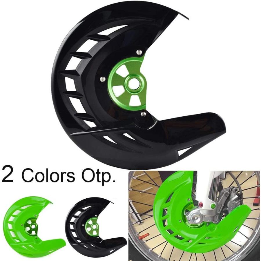 【並行輸入品】QBIYA Motorcycle Front Brake Disc Guard Protector Fit for Kawasaki K_1