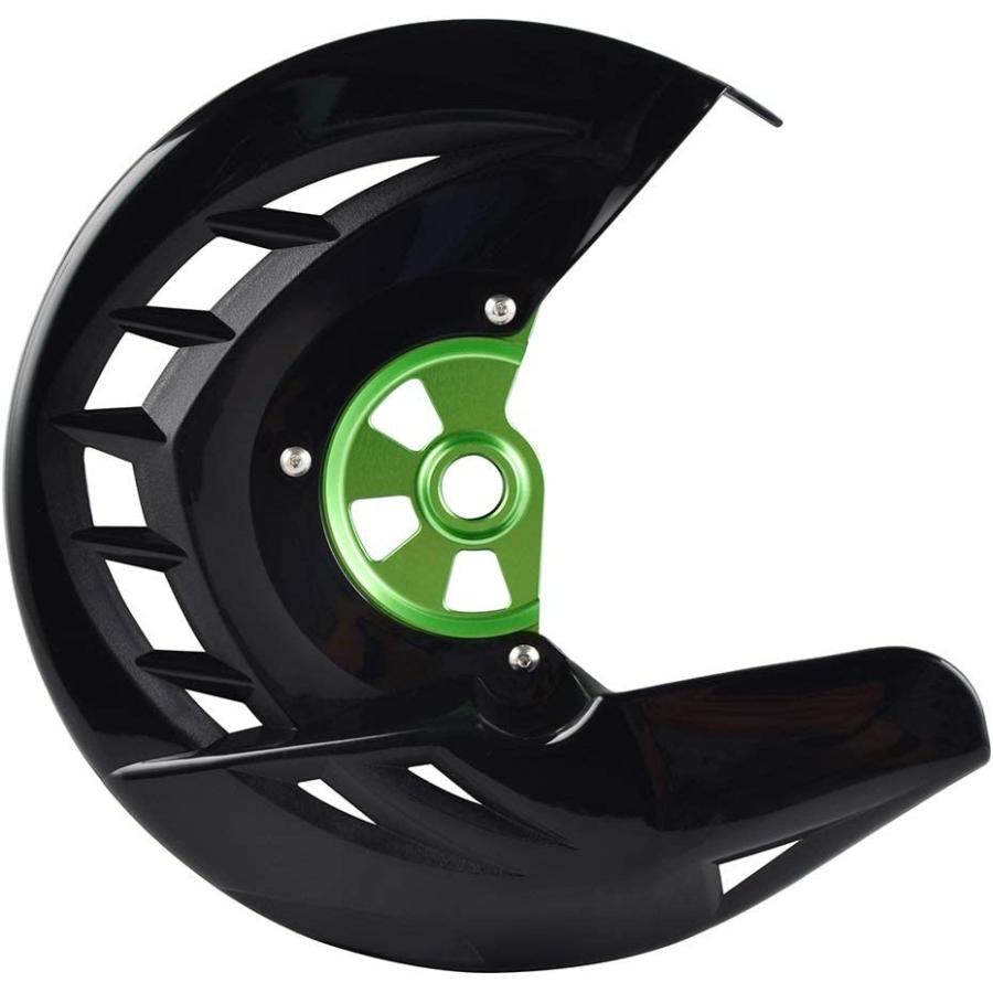 【並行輸入品】QBIYA Motorcycle Front Brake Disc Guard Protector Fit for Kawasaki K_2