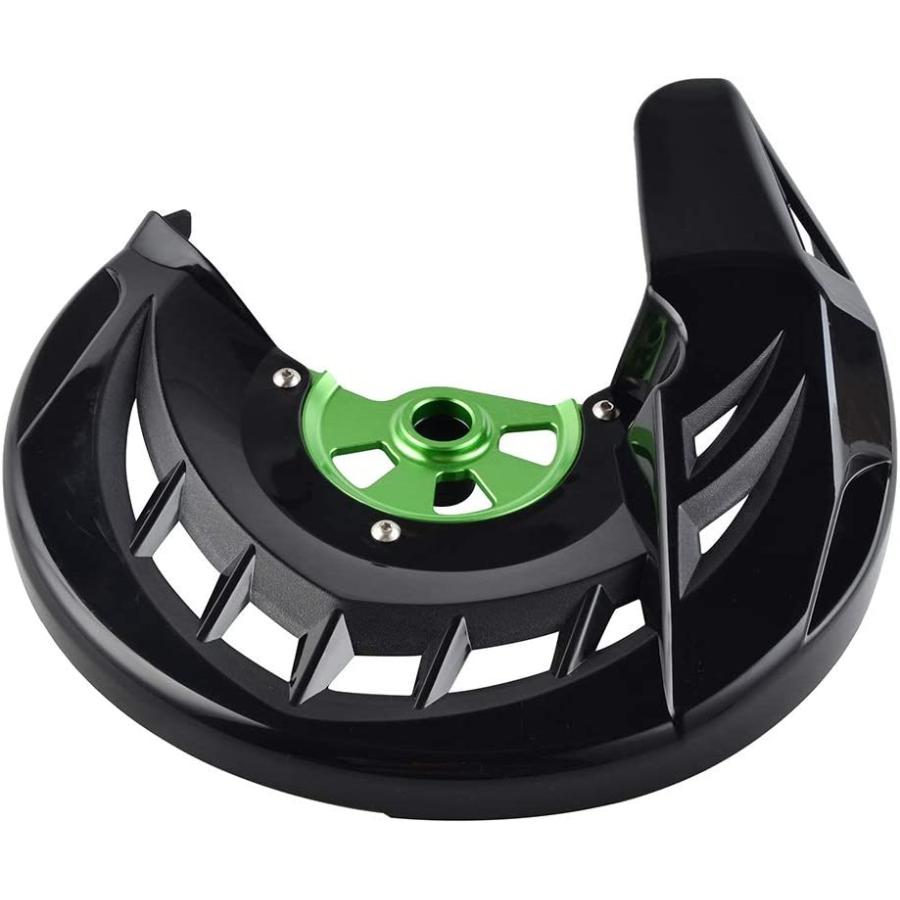【並行輸入品】QBIYA Motorcycle Front Brake Disc Guard Protector Fit for Kawasaki K_4
