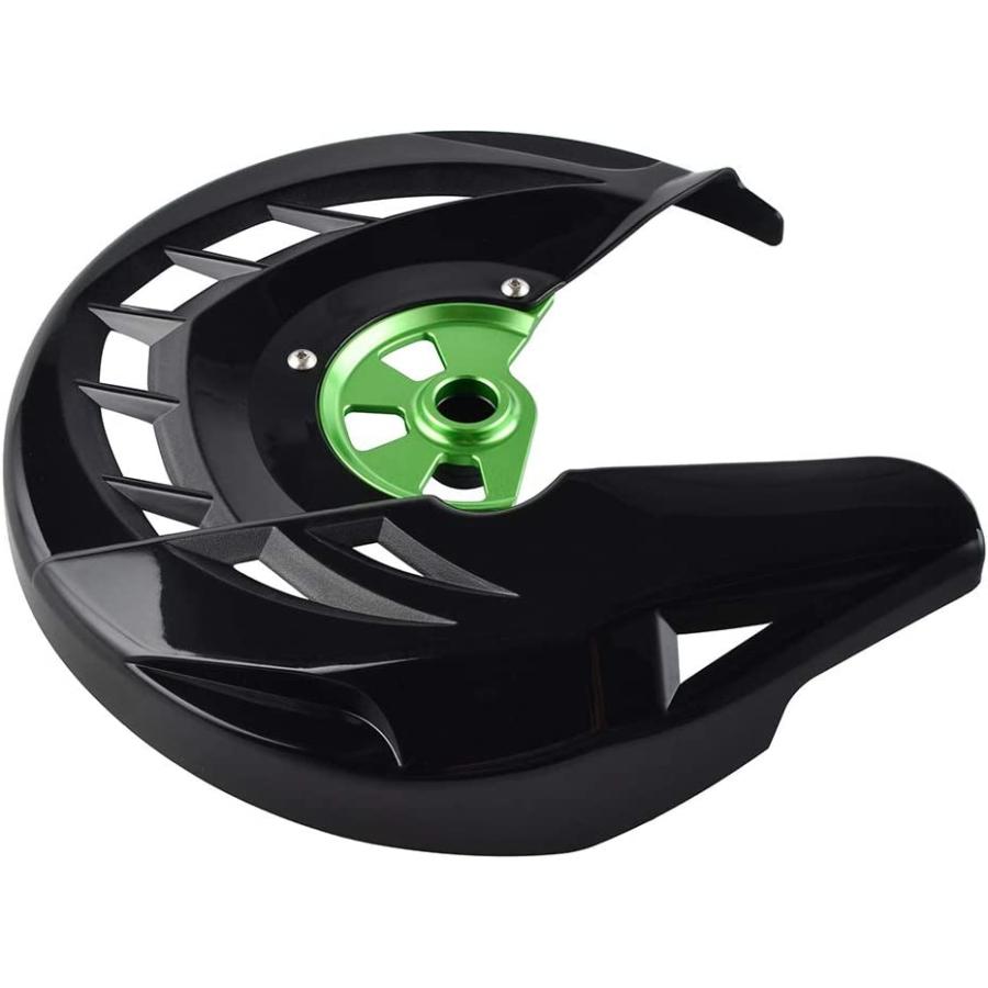 【並行輸入品】QBIYA Motorcycle Front Brake Disc Guard Protector Fit for Kawasaki K_5