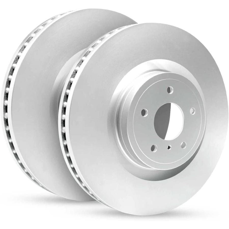 R1 Concepts Front Brake Rotor Kit Brake Rotors Brake Discfits 20172022 Audi A6 Quattro A7