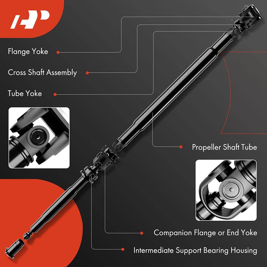 【並行輸入品】A-Premium Front Complete Drive Shaft Prop Shaft Driveshaft Aの画像