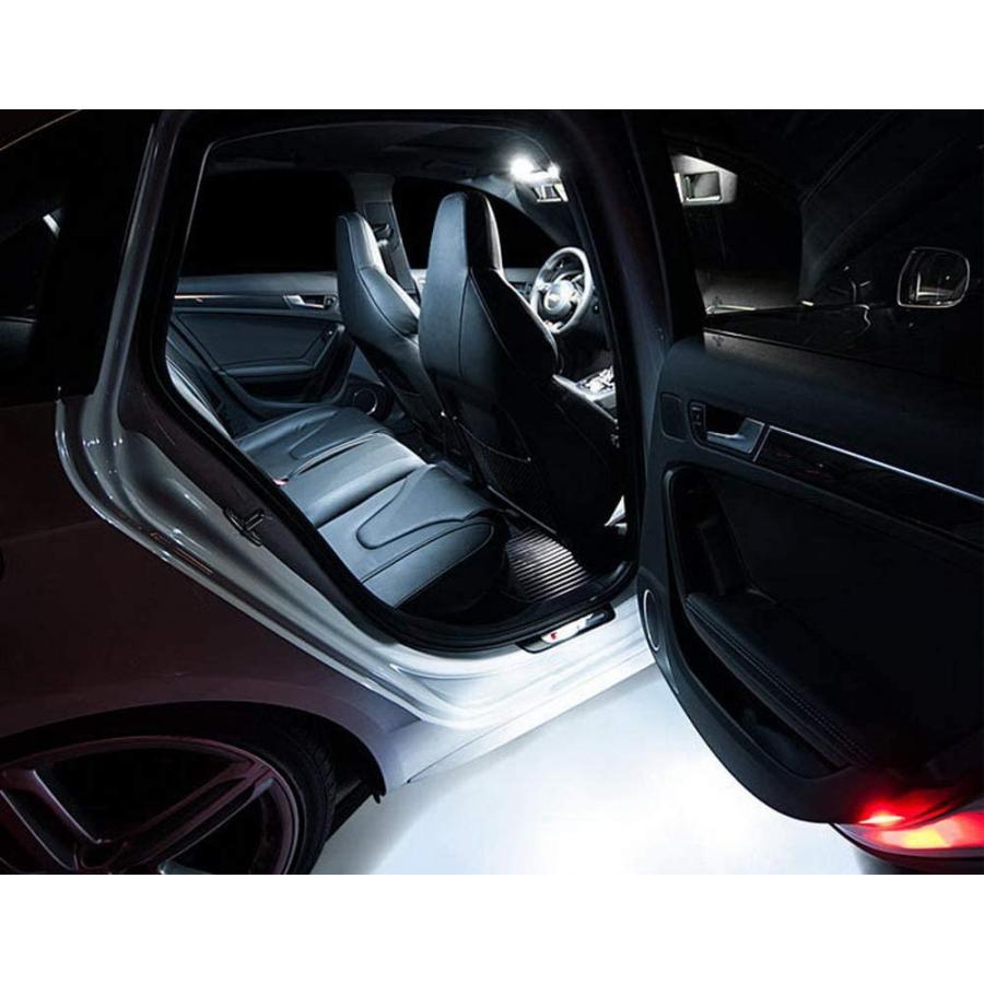 iJDMTOY Xenon White LED Compartment Glove Box or Footwell Under Door Lights Compatible with Porsche Boxster Cayman 911 Cayenne  Powered by 3W 18-SM｜dep-dreamfactory｜04