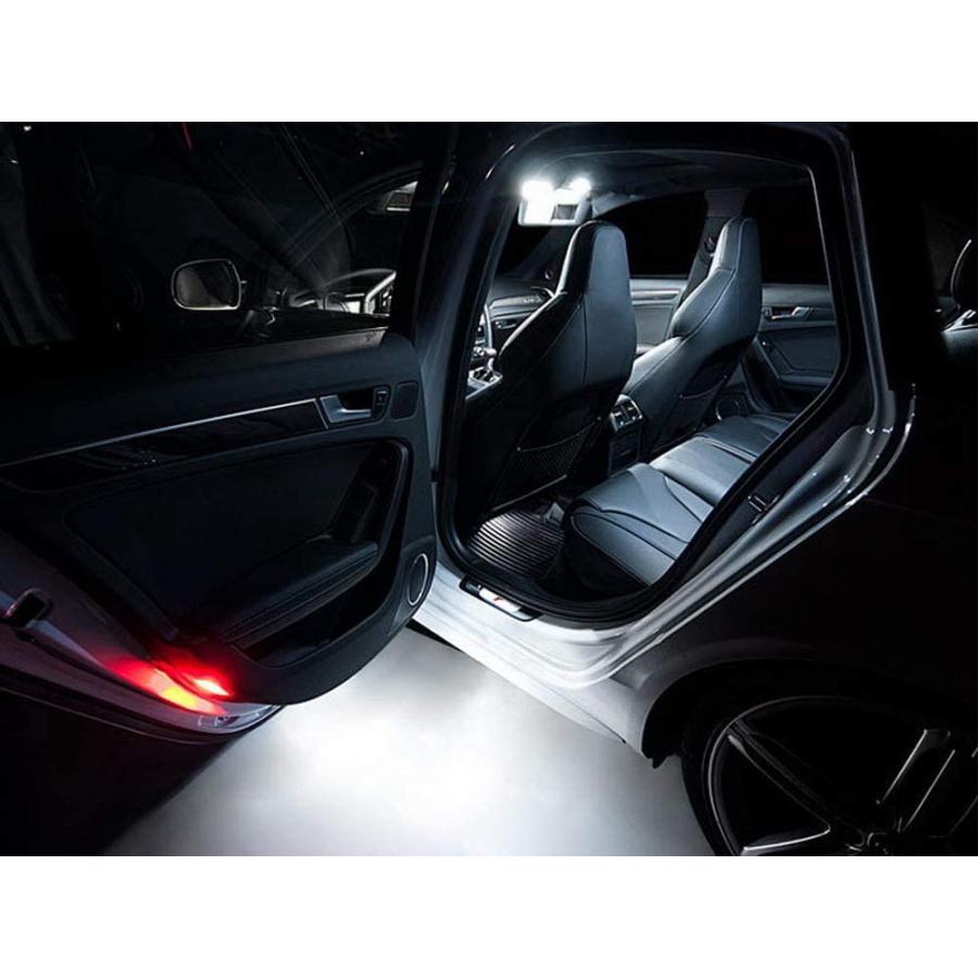 iJDMTOY Xenon White LED Compartment Glove Box or Footwell Under Door Lights Compatible with Porsche Boxster Cayman 911 Cayenne  Powered by 3W 18-SM｜dep-dreamfactory｜05