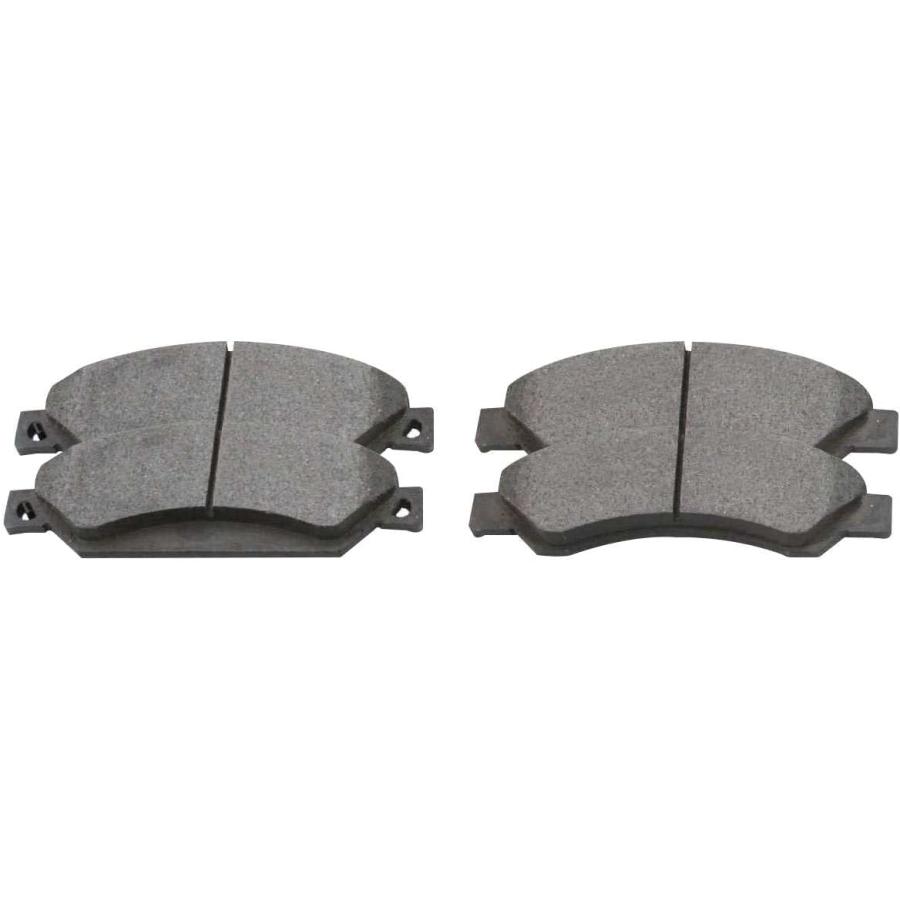 アウトレットの商品特価 AutoShack BRKPK555 8pcs Front and Rear Ceramic Brake Pad Set Repl 並行輸入