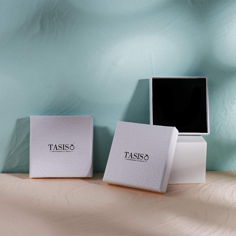 【並行輸入品】Tasiso 華奢なレイヤードコインネックレス 女性用 14Kゴールドメッキ 重ね付けサークルバーペンダントネックレス 小さなコインチョの画像