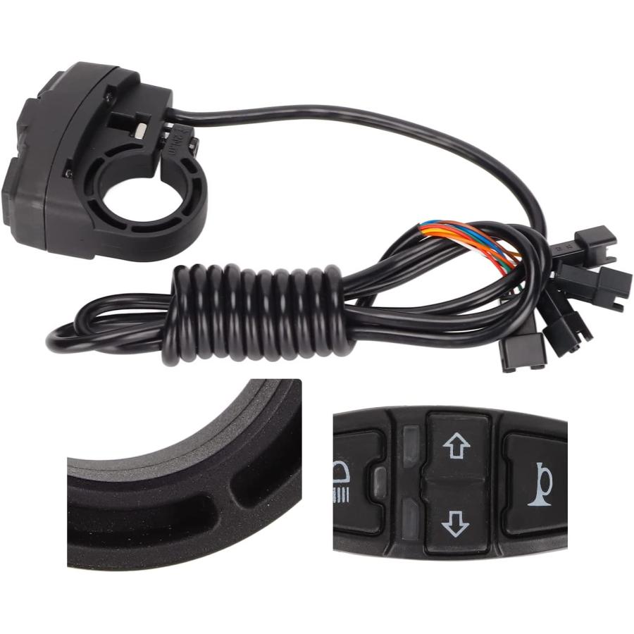 【並行輸入品】Jeanoko Motorcycle Light Horn Turn Switch  Sturdy Motorcycle Handlebの画像