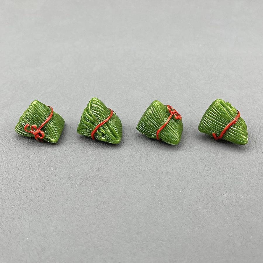 【並行輸入品】TUSCR Mini Imitation zongzi Ornament Pendant Key Chain Resin Jewelry_4