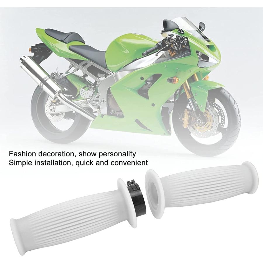 【並行輸入品】1 Pair 25mm Throttle Handle Grips Replacement for CBR600RR CBR1000RR_2