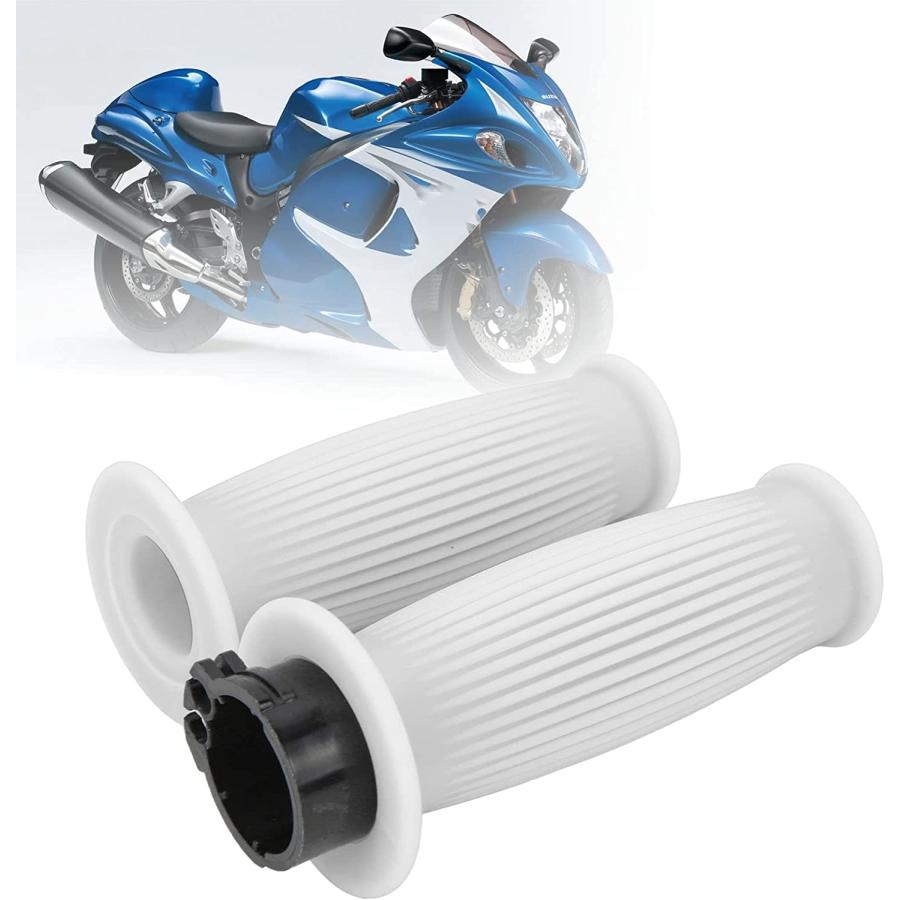 【並行輸入品】1 Pair 25mm Throttle Handle Grips Replacement for CBR600RR CBR1000RR_3