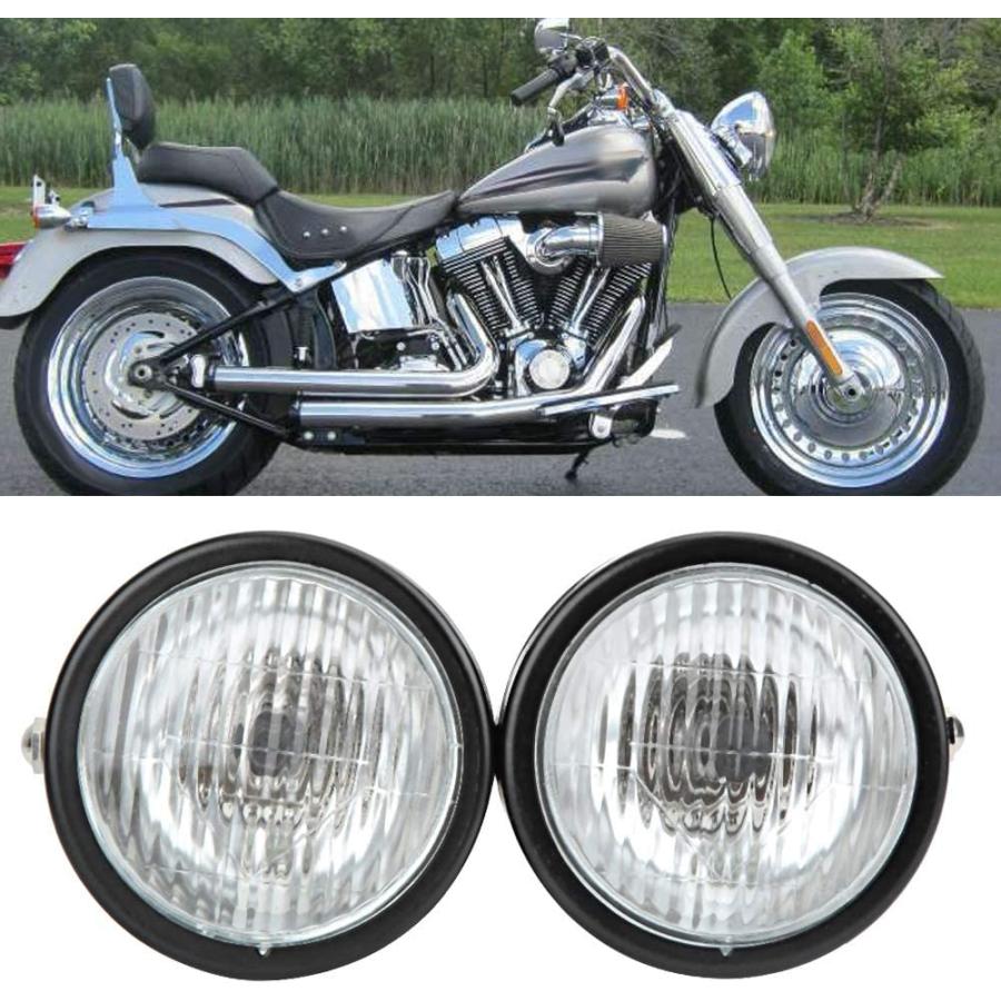 【並行輸入品】Astibym Motorcycle Headlight Energy Saving Simple Installation Twin_4