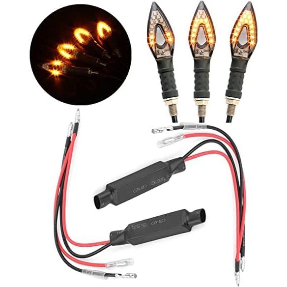 【並行輸入品】Psytfei Motorcycle Resistor 2Pcs 10W Motorcycle LED Flasher Motorbikの画像