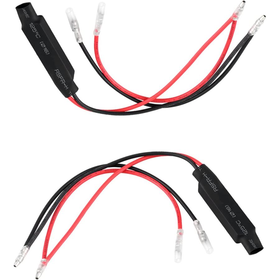 【並行輸入品】Psytfei Motorcycle Resistor 2Pcs 10W Motorcycle LED Flasher Motorbikの画像