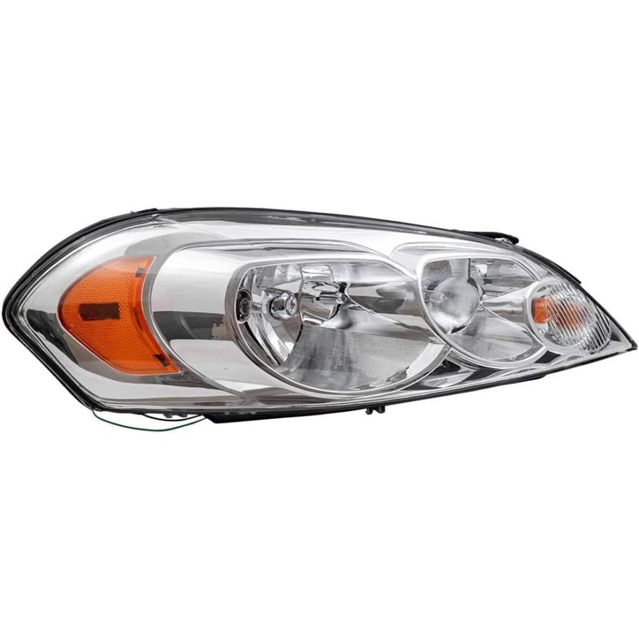 【並行輸入品】ISHARINGAUTOPARTS クロムアンバーヘッドライトアセンブリ 2006-2013 Chevy Impala + 2006-2_2