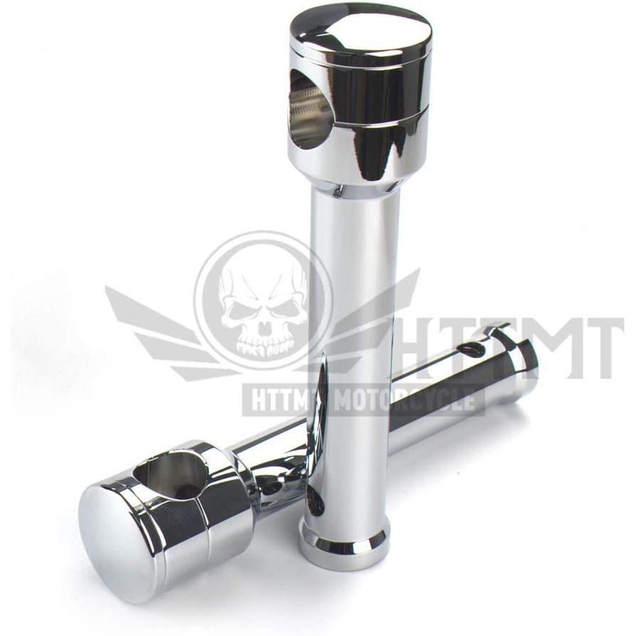 【並行輸入品】HTTMT HBS012-III Chrome Straight 8inch Rise 1 1/4inch 1.25inch Mountの画像