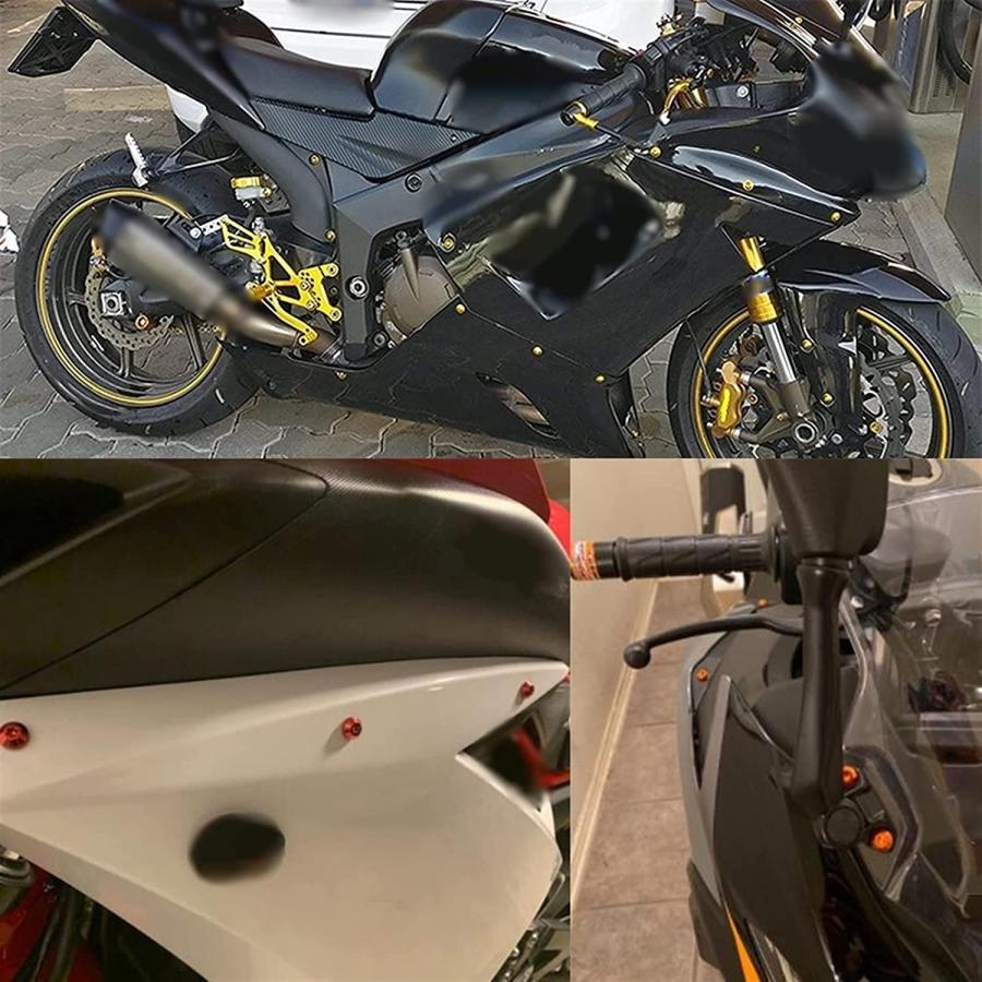 【並行輸入品】RCWEER Body Bolts Kit for Hornet 250 600 CB 600F CBF600 CBR600F CB91の画像