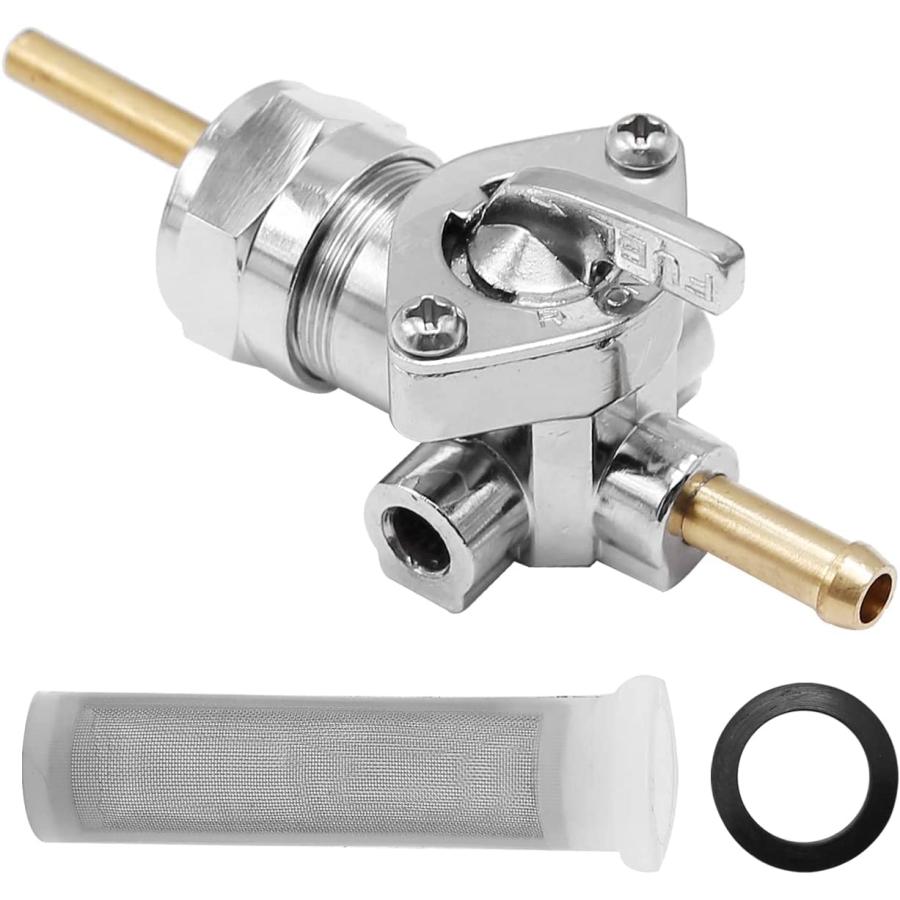 並行輸入品】22mm 90 Degree Shut Off Valve Switch Petcock Fuel