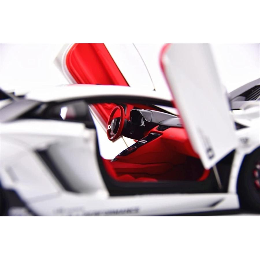 APLIQE Scale Model Vehicles for Lamborghini LP700 Aventador Wide Body Modified Version Simulation die-Casting car Model 1:18 Model Vehicles (Color｜dep-dreamfactory｜03