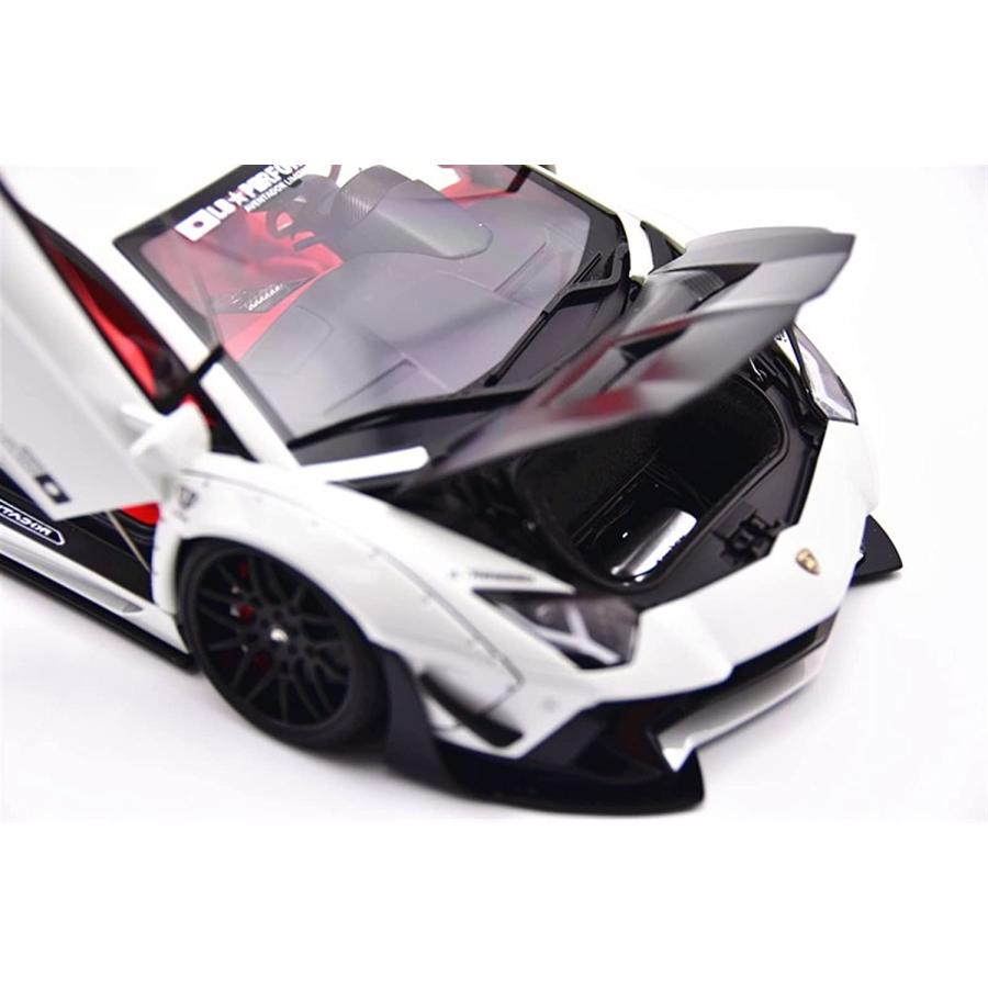 APLIQE Scale Model Vehicles for Lamborghini LP700 Aventador Wide Body Modified Version Simulation die-Casting car Model 1:18 Model Vehicles (Color｜dep-dreamfactory｜02