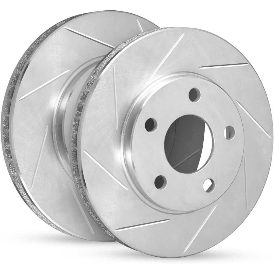 R1 Concepts Rear Brakes and Rotors Kit Brake Disc Brake Rotorsfits