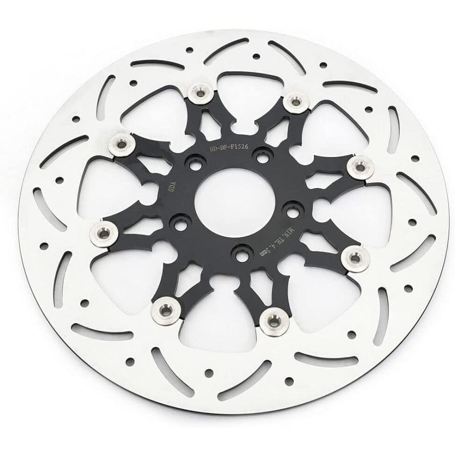 【並行輸入品】TARAZON 11.8inch Floating Front Rear Brake Rotors Discs for Harley D