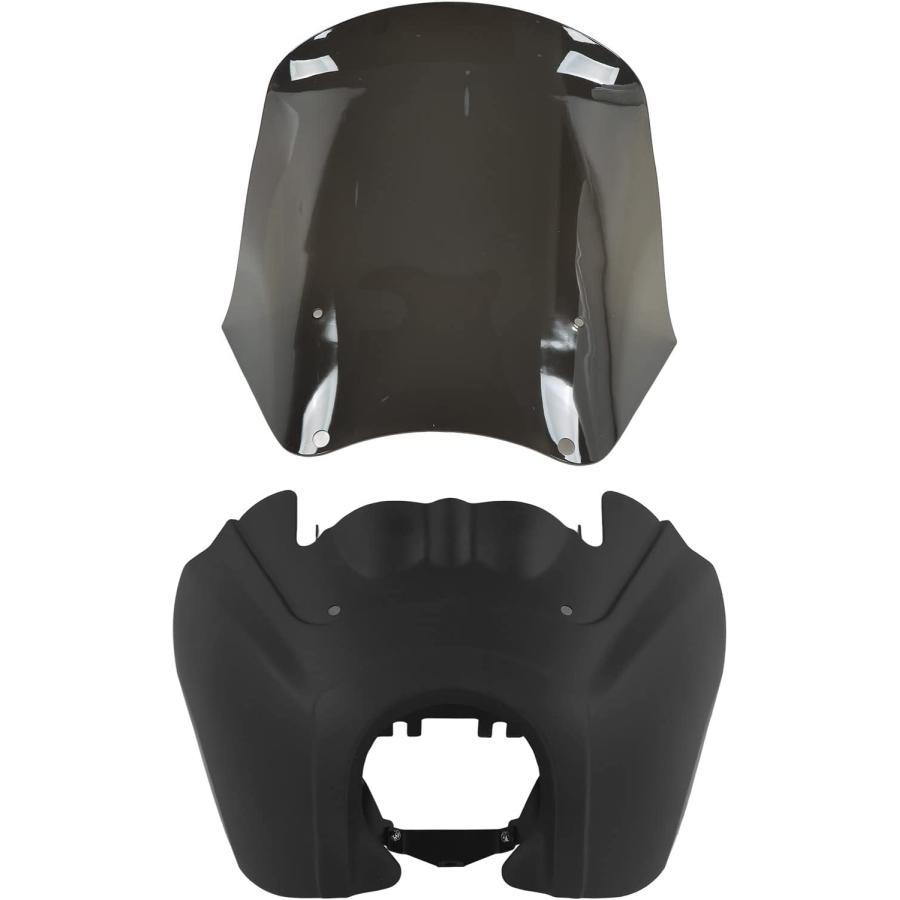 並行輸入品】Motorcycle Headlight Fairing Windshield Windscreen Kit