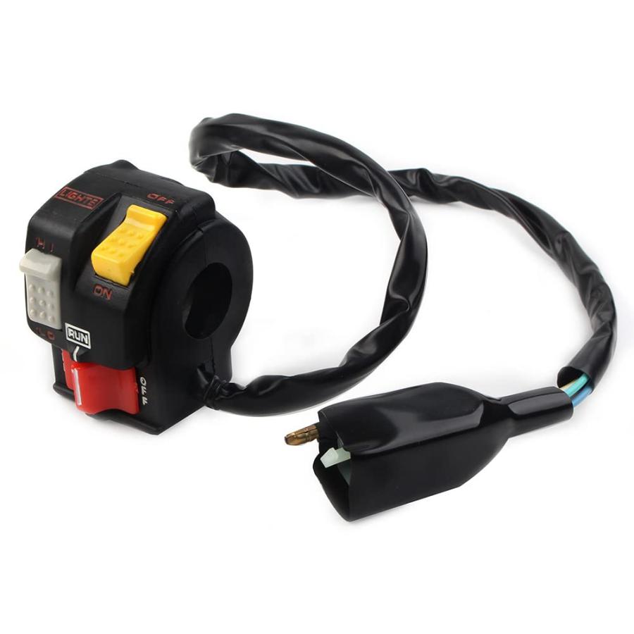 【並行輸入品】Lirun Motorcycle Handlebar Switch Assembly Light Kill Start Switch 3の画像