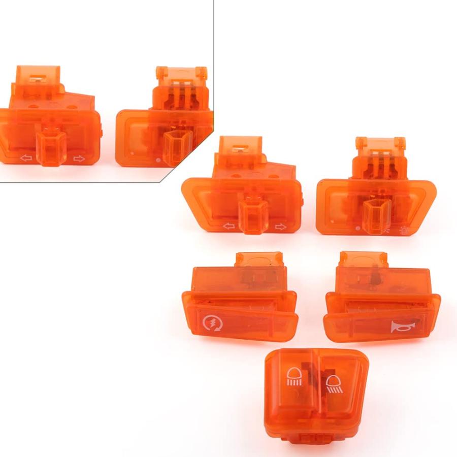 【並行輸入品】FSFY Waterproof Headlight Horn Turn Signal Ignition Start Switch Covの画像