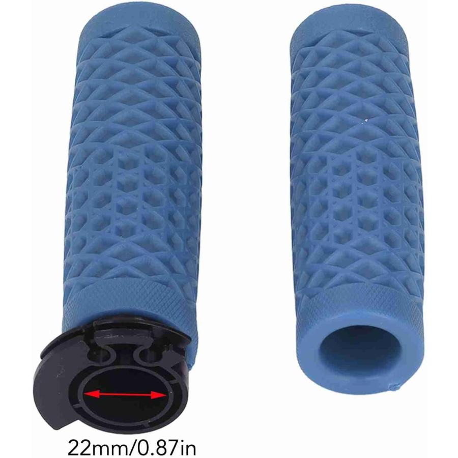 【並行輸入品】Uxsiya Motorcycle Handlebar Grips Easy Control 22mm Throttle Handle_6
