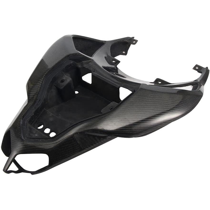 【並行輸入品】バイクリアシートカバー テールフェアリング カウル カーボンファイバー Ducati 848 1098 1198用　_1