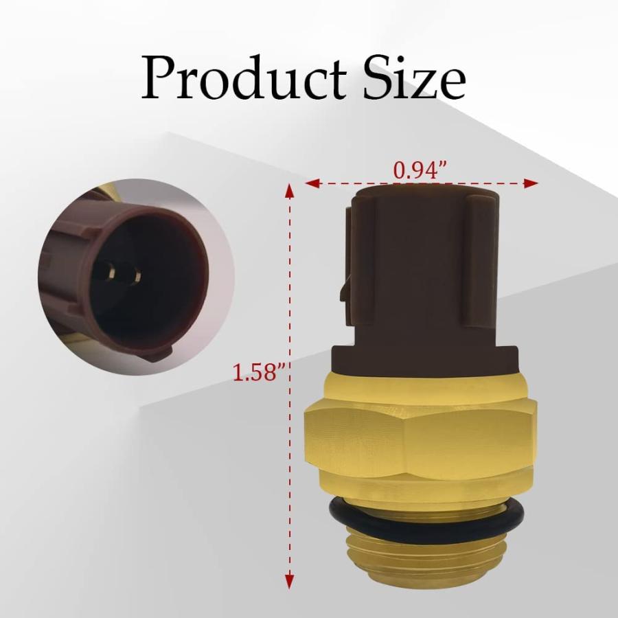 Radiator Coolant Fan Switch Water Temperature Sensor 37760P00003