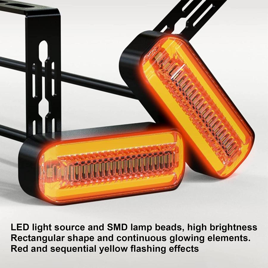 【並行輸入品】EVGATSAUTO Motorcycle Indicator Light  Motorcycle Running Light  LEDの画像