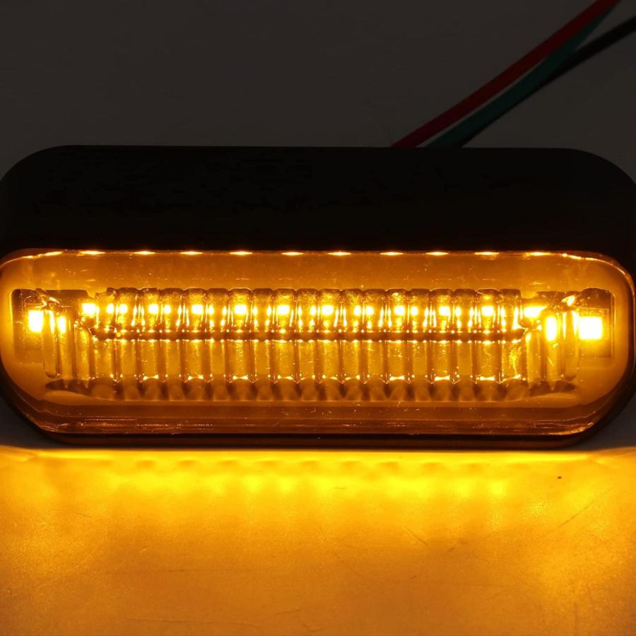 【並行輸入品】EVGATSAUTO Motorcycle Indicator Light  Motorcycle Running Light  LEDの画像