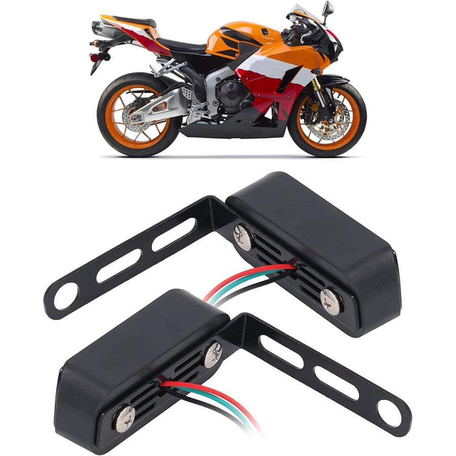 【並行輸入品】EVGATSAUTO Motorcycle Indicator Light  Motorcycle Running Light  LEDの画像