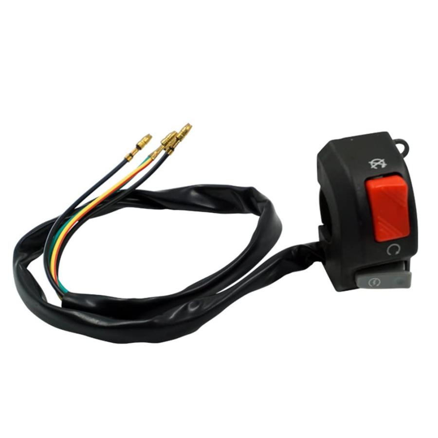 【並行輸入品】Lirun 7/8inch 22mm Handlebar Start Kill Light ON/Off Switch Motorcycの画像