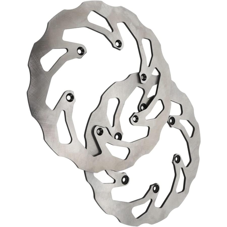 【並行輸入品】Motorcycle Brake Rotor 1 Pair Motorcycle Brake Disc Heat Dissipatio_2