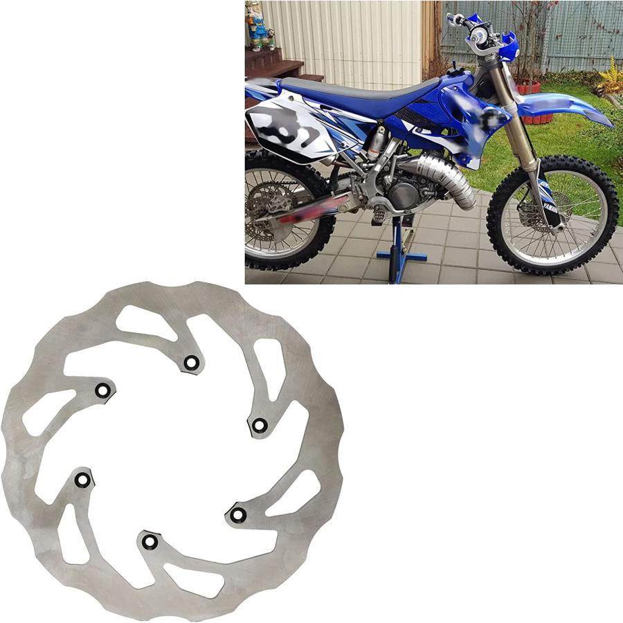 【並行輸入品】Motorcycle Brake Rotor 1 Pair Motorcycle Brake Disc Heat Dissipatio_4