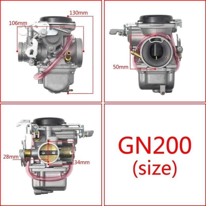 【並行輸入品】Motorbike Fuel Supply Carburetor Fit for GS200 GN200 QM200GY GY200 W_1