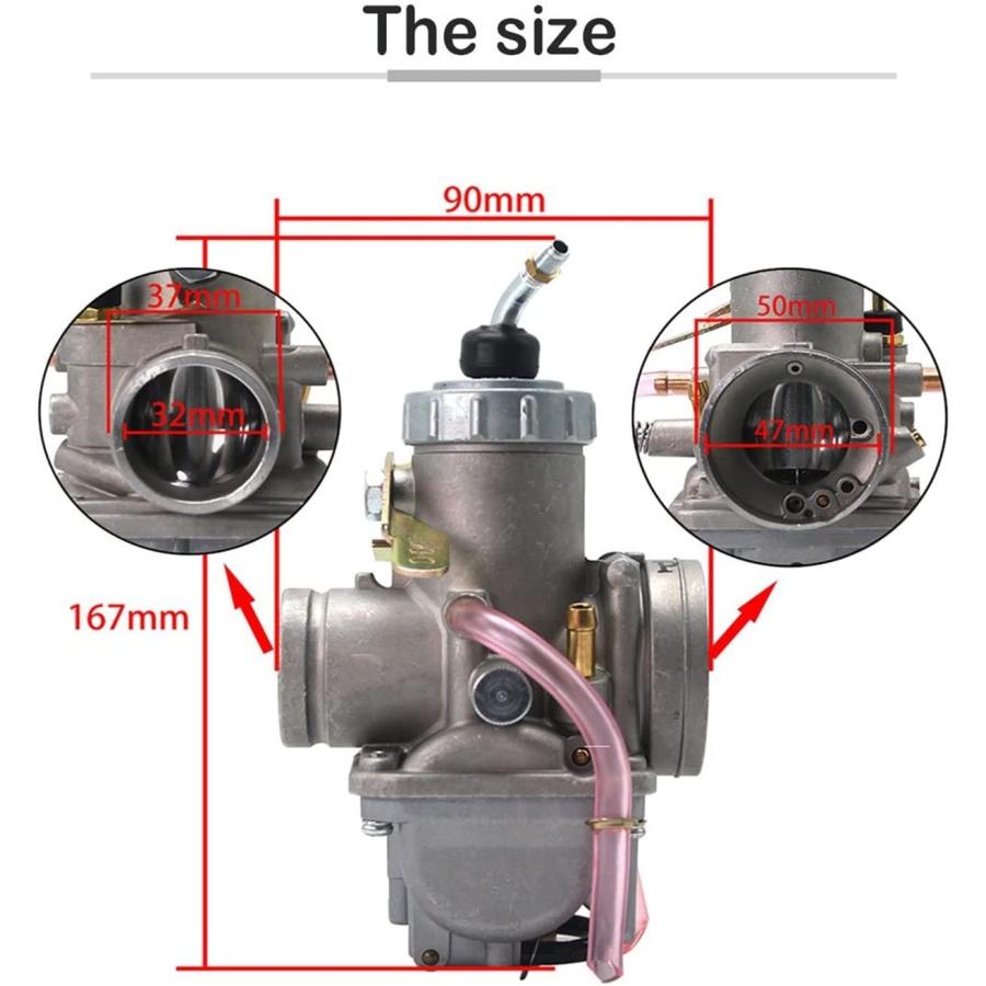 ECLUT Electric Choke VM28 PE32/34 Motorcycle for Mikuni Carburetor for Yamaha DT125 DT175 RX125 TZR125 Dirt Bike Off Road Carburetor Carb｜dep-dreamfactory｜03