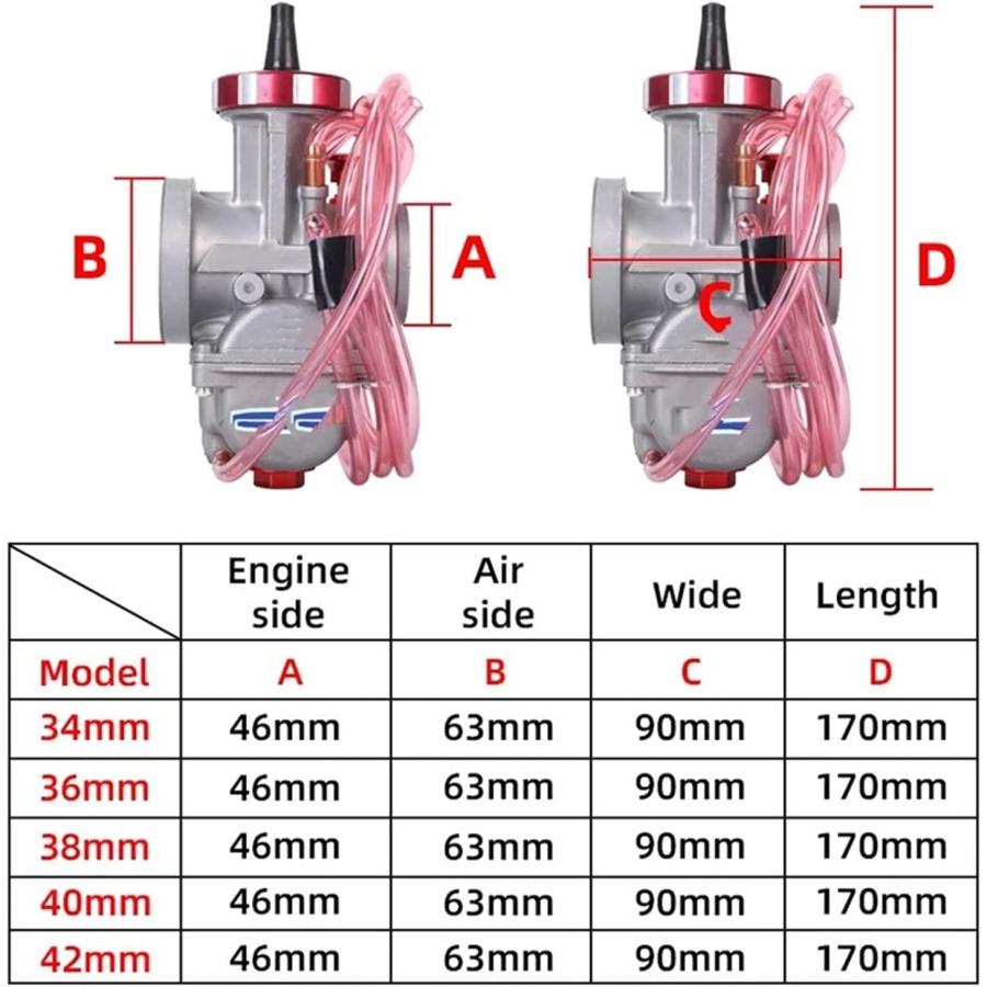 並行輸入品】Electric Choke Motorcycle CNC for Keihin PWK
