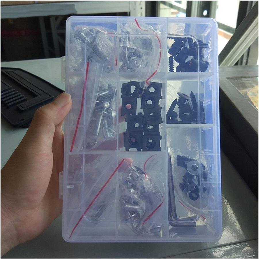 【並行輸入品】EGEIRA Bodywork Kits Universal Motorcycle Fairing Body Bolts Spire Sの画像