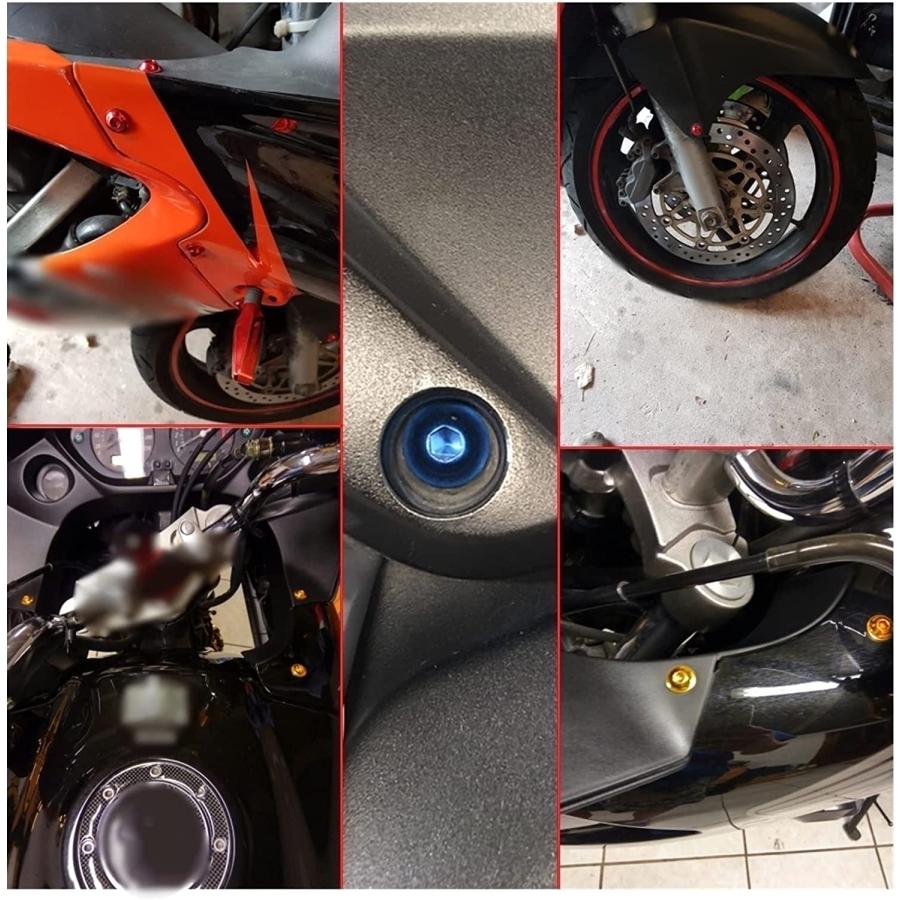 【並行輸入品】EGEIRA Bodywork Kits Universal Motorcycle Fairing Body Bolts Spire Sの画像