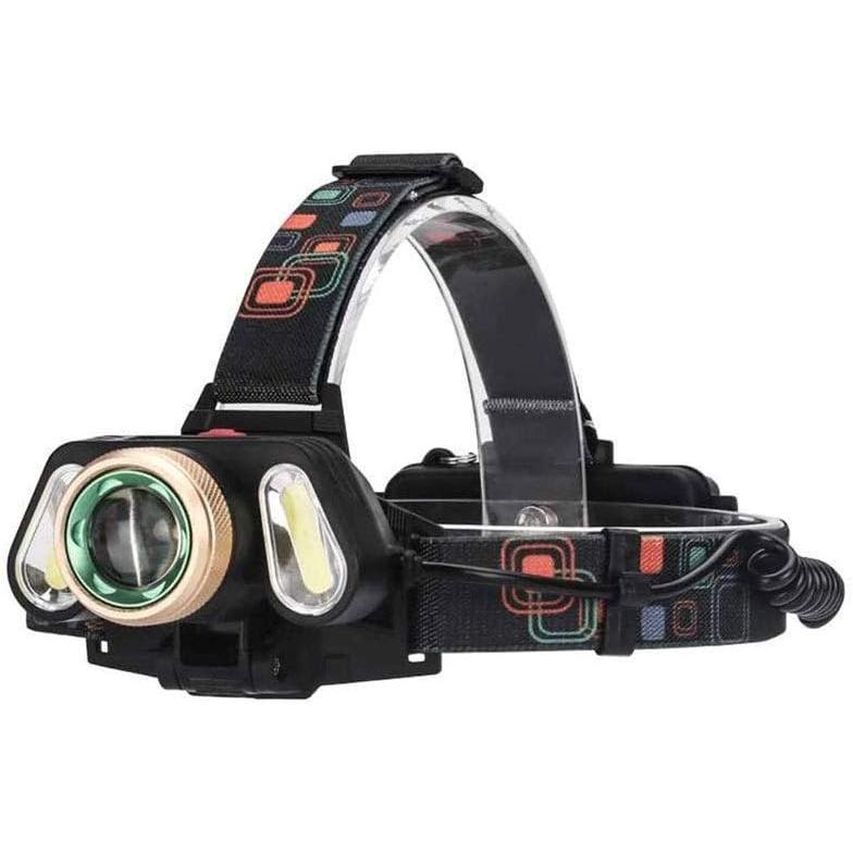 【並行輸入品】LUKEO Portable Headlamps Head Flashlight USB Rechargeable Handband L_1