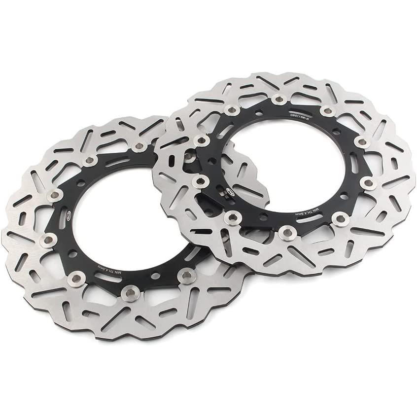 【並行輸入品】Newsmarts Motorcycle Front Brake Discs Rotors For Kawasaki Ninja 650