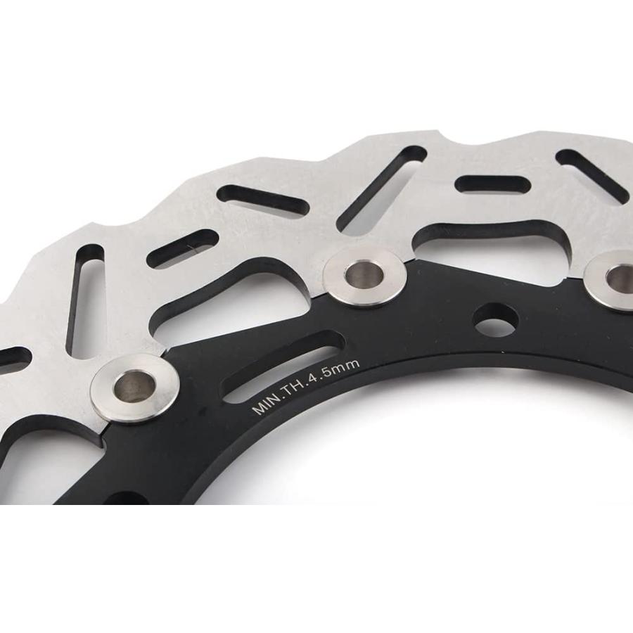 【並行輸入品】Newsmarts Motorcycle Front Brake Discs Rotors For Kawasaki Ninja 650