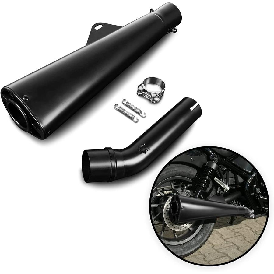 VASTMT Slipon Exhaust for Honda Rebel 500 20172023 Motorcycle Exhaust